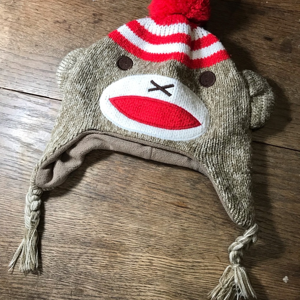 Kids Small to Medium Monkey Hat